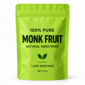 100% PURE MONK FRUIT EXTRACT. NOTHING ELSE ADDED. 500 servings.
